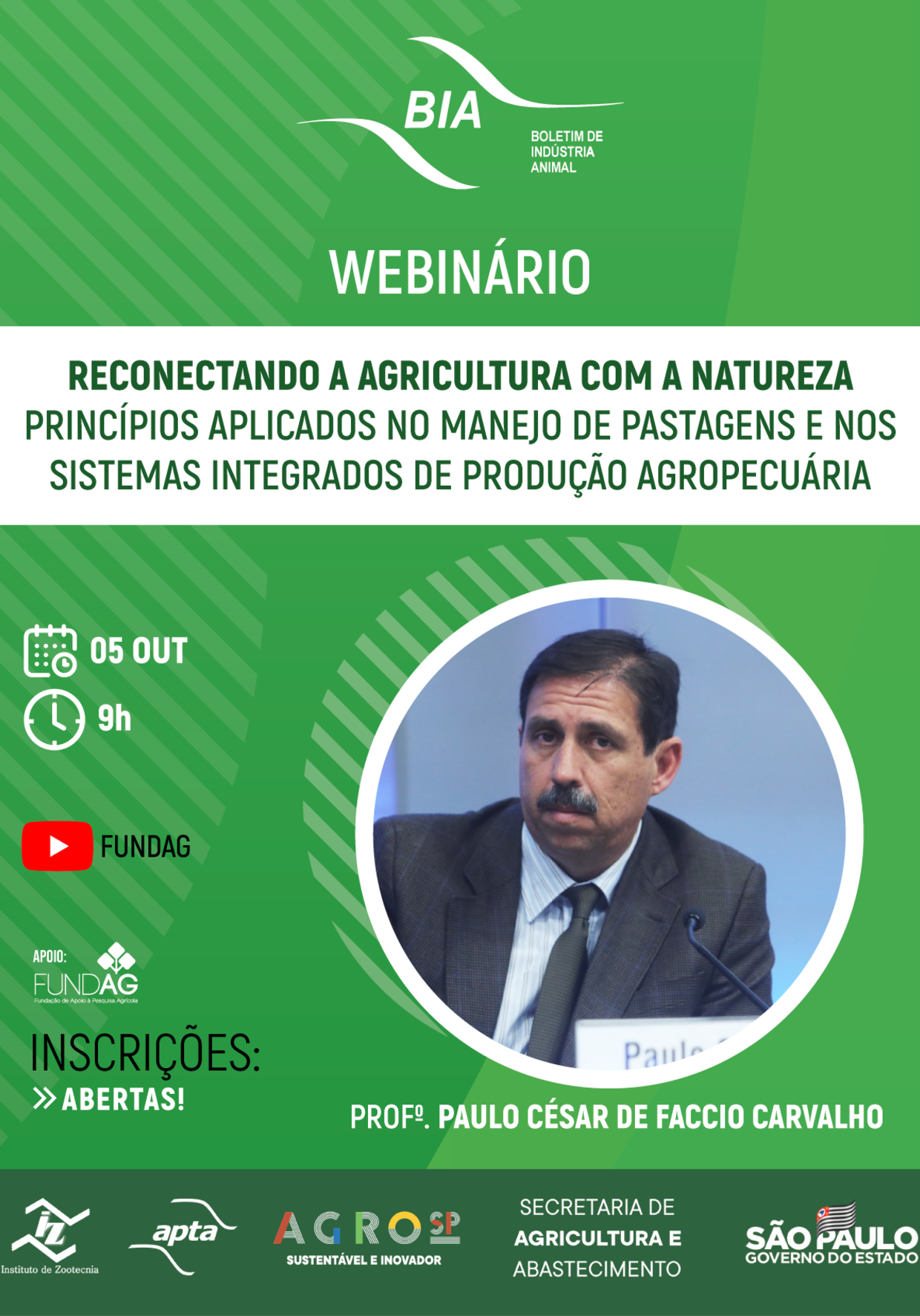 WEBINÁRIO | RECONECTANDO A AGRICULTURA COM A NATUREZA